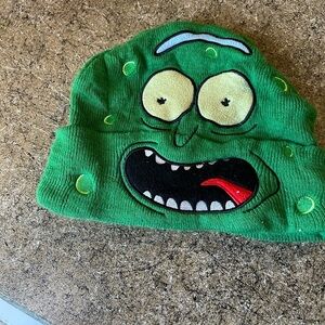 Pickle Rick one size adult beanie from Rick and Morty